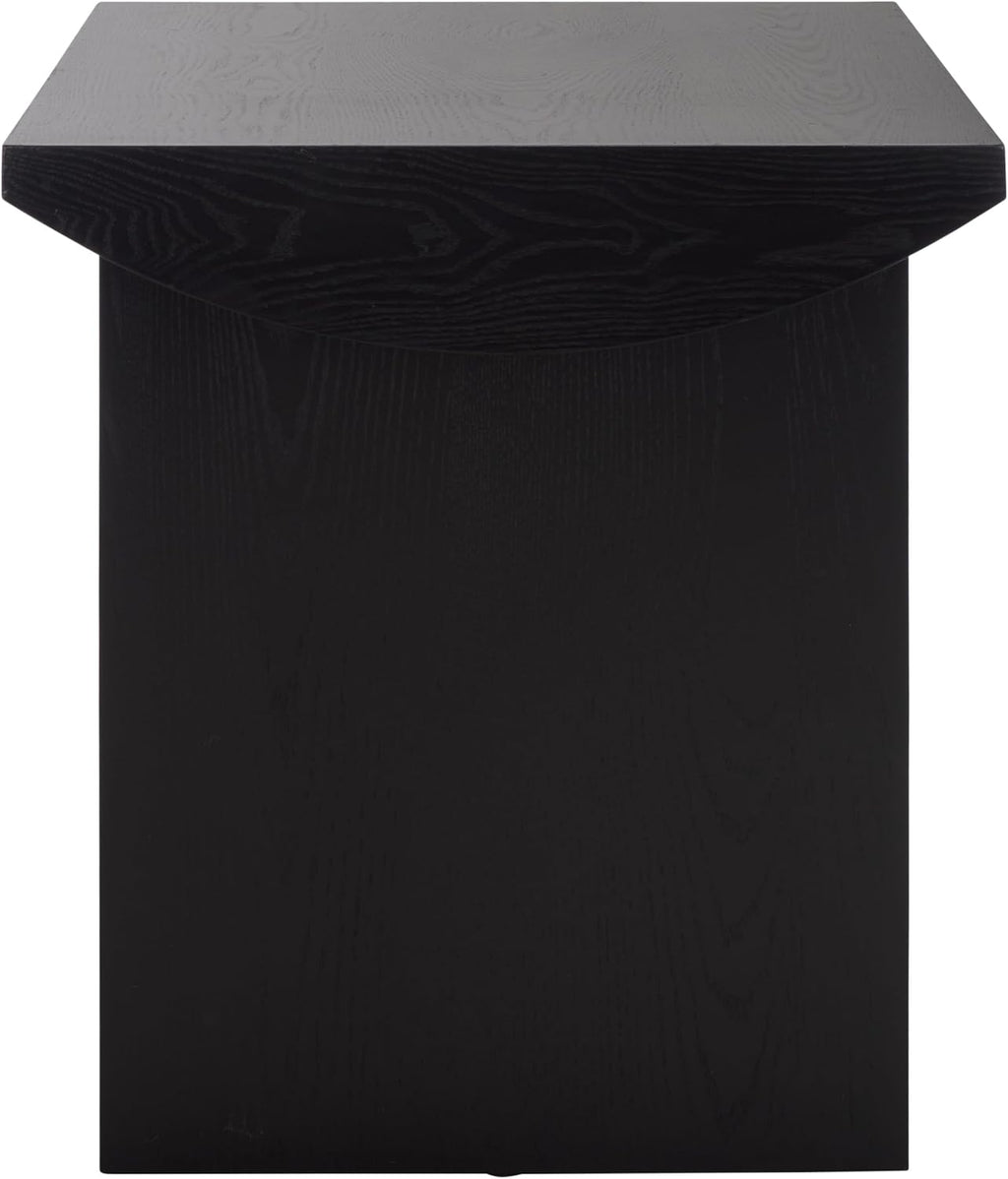 SAFAVIEH Home Collection - Bara Modern End Table, Black Rectangular Accent Side Table (ACC2316B)