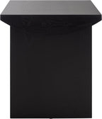 SAFAVIEH Home Collection - Bara Modern End Table, Black Rectangular Accent Side Table (ACC2316B)