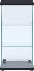 不二貿易(Fujiboeki) 3 Tiers Glass Collection Case, 高さ86cm, Clear