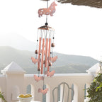 Dachshund Wind Chimes - Handcrafted Brass Unique Outdoor Musical Decor for Garden,Patio & Nursery, Memorial Day Gifts for Mom/Wife/Daughter, Whimsical Yard Decorations with Soothing Tones