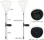 Anordsem Solar Lights Outdoor Waterproof: Garden Light Solar Powered for Yard Outside Decorations-Fireworks Lamp Led for Patio Pathway- Sparkler Stick Twinkle Gifts for Women Wife 4 Pack Warm White