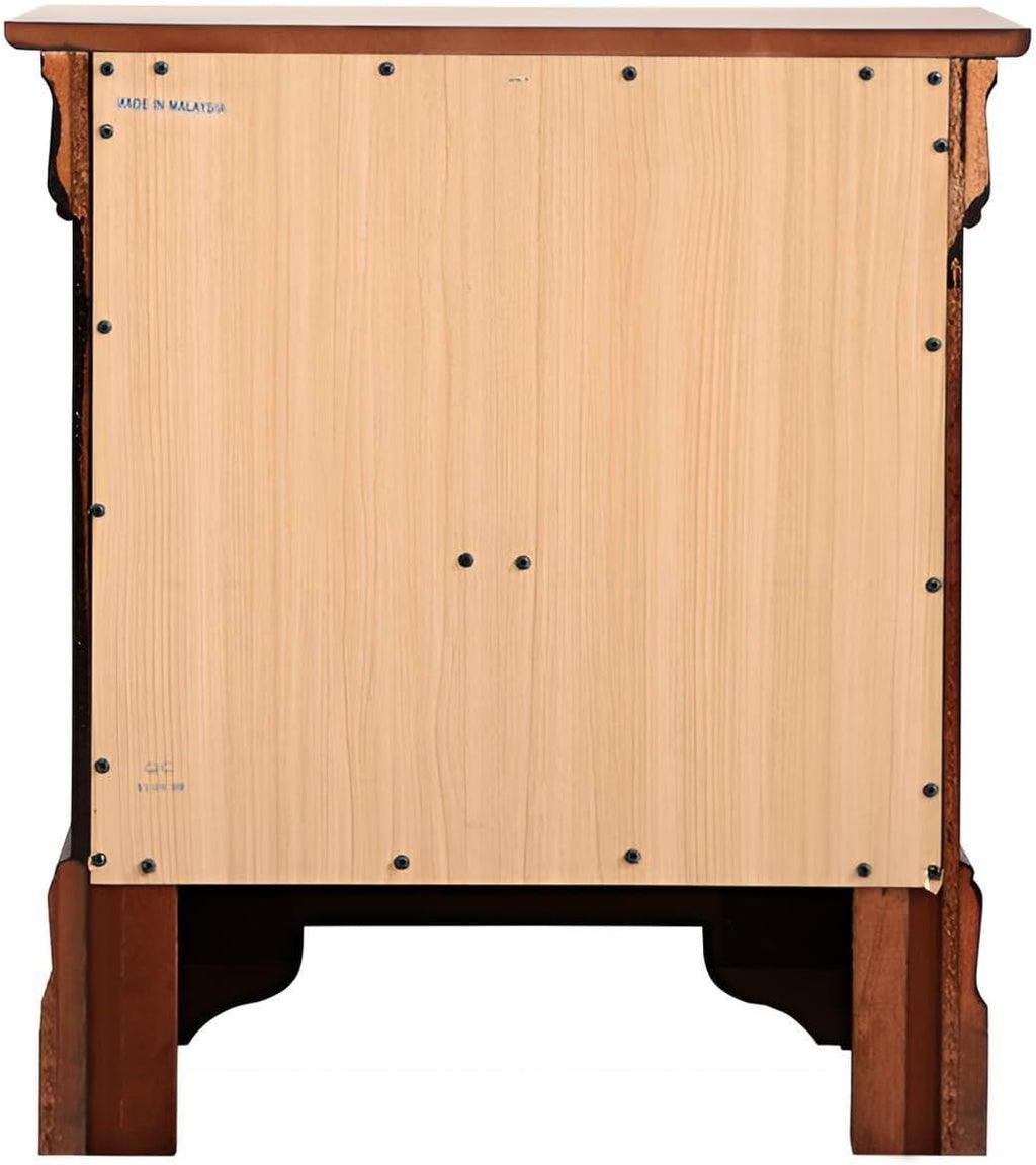 Elegant Traditional Cherry Nightstand,for Small Spaces
