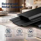 Iron Couch Cushion Support Board-21.5x70" Ultra-Thin Heavy-Duty Steel | Stronger to Fix Sagging Couch Support, Invisible&Lasting Than Wooden Sofa Supports，Adjustable Foldable for 2–3 Seater Couches