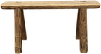 Vintage Wood Bench, Entrway bench35-36 inch | Natural Distressed Weathered Finish, Dining Table Bench, Bedroom Bench, Entryway Bench