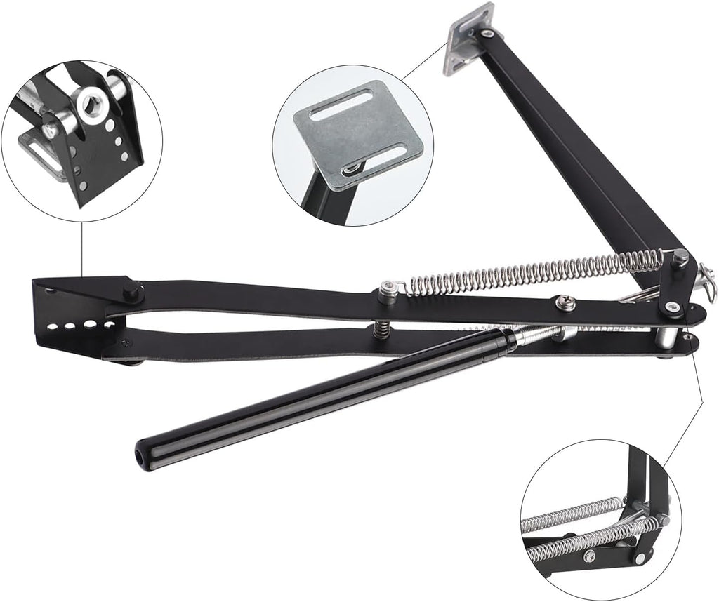 2X Auto Vent Opener Automatic Greenhouse Windows Opener Temperature Sensitive Roof Vent Opener Auto Vent Kit Gardening Tools Greenhouse Accessories Hothouse Roof Vent Kit (Dual Spring Up to 30lbs)