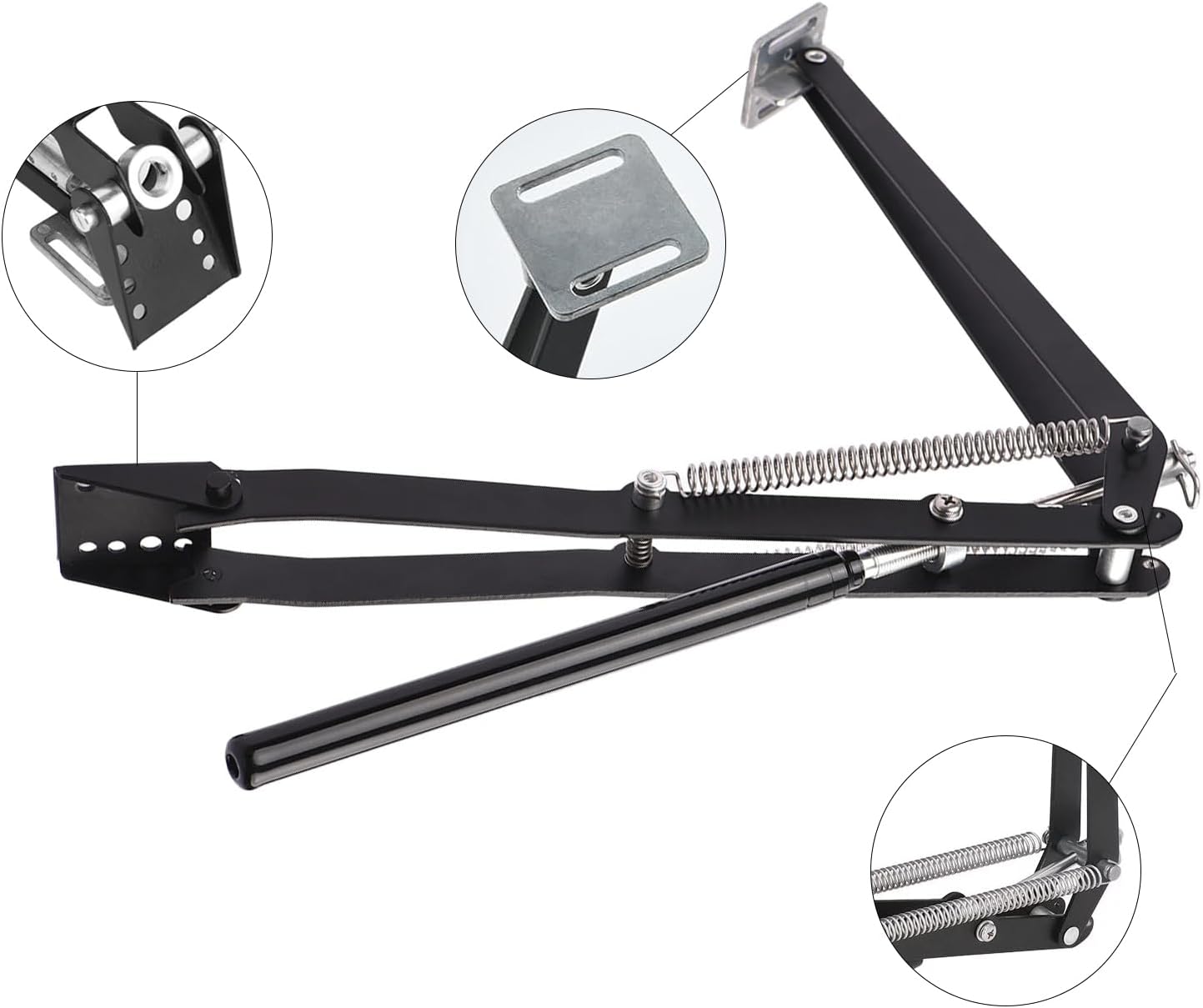 Auto Vent Opener Automatic Greenhouse Windows Opener Temperature Sensitive Roof Vent Opener Auto Vent Kit Gardening Tools Greenhouse Accessories Hothouse Roof Vent Kit (Dual Spring Up to 30lbs)
