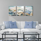 Abstract Canvas Wall Art For Living Room Canvas Prints Artwork Bedroom Wall Decor Abstract Mountain Landscape Painting Room Decor Pictures Artwork Office Wall Decorations Farmhouse Home Decor 3 Piece