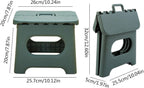 Lightweight Foldable Multi-Purpose Bathroom Stool Outdoor Portable Chair Fishing Tool Accessories for Kitchen Small Portable Folding Stools Chair for Adults Stool with Handle Small