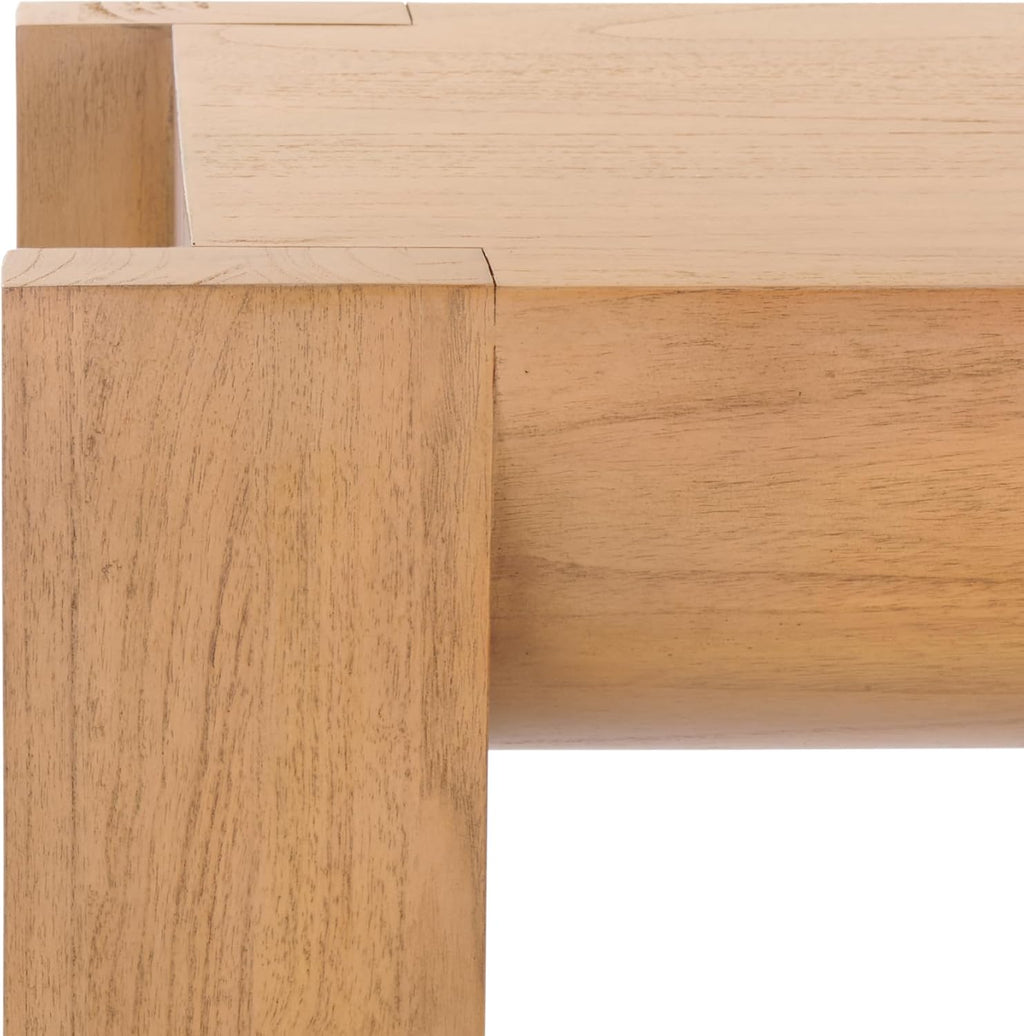 SAFAVIEH Couture Collection - Jessandria Natural Brown Accent Table, Contemporary Design, Fully Assembled (SFV7719A)