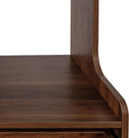 71“ Tall Kitchen Pantry Storage Cabinet, Modern Kitchen Hutch Bar Cabinet with Microwave Stand Buffet Sideboard with Hutch, Cupboard with Doors & Drawer, Coffee Bar Organizer for Dining Room (Walnut)