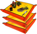 3 PCS 39.5"X39.5" Extra Large Repotting Mat for Indoor Plants Transplanting and Mess Control, Gardening Gifts for Women Men