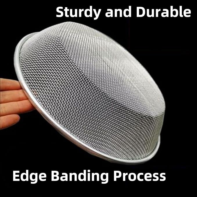 Mesh Gardening Sifter, 2mm Sieve mesh Size， Perfect for 5 Gallon Bucket,for Sand Rocks Dirt Compost (2mm)