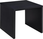 Coaster Home Furnishings Knapp Engineered Wood Square Side End Table Black