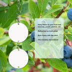 Keep Birds Away Mirror Disc, Hanging Reflectors to Scare Birds Away from Your House and Garden, 16 Round Discs