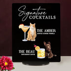 Pet Signature Drink Wedding Signs