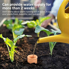 3pcs Ollas 10×3.5×3.5inch Terracotta Watering Pots Self Watering Planter Watering System 30.5oz Plant Watering Globes Clay Watering Pot with lid Terra Cotta Clay Irrigation Globes