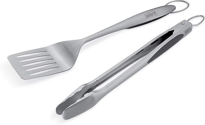 Weber Stainless Steel Style 2-Piece Barbecue Tool Set