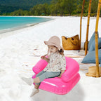 Inflatable Chair, Waterproof PVC Blow Up Chairs with 2 Air Vents, Portable Swimming Aider, Floating Seat for Boys Girls, Air Couches for Camping