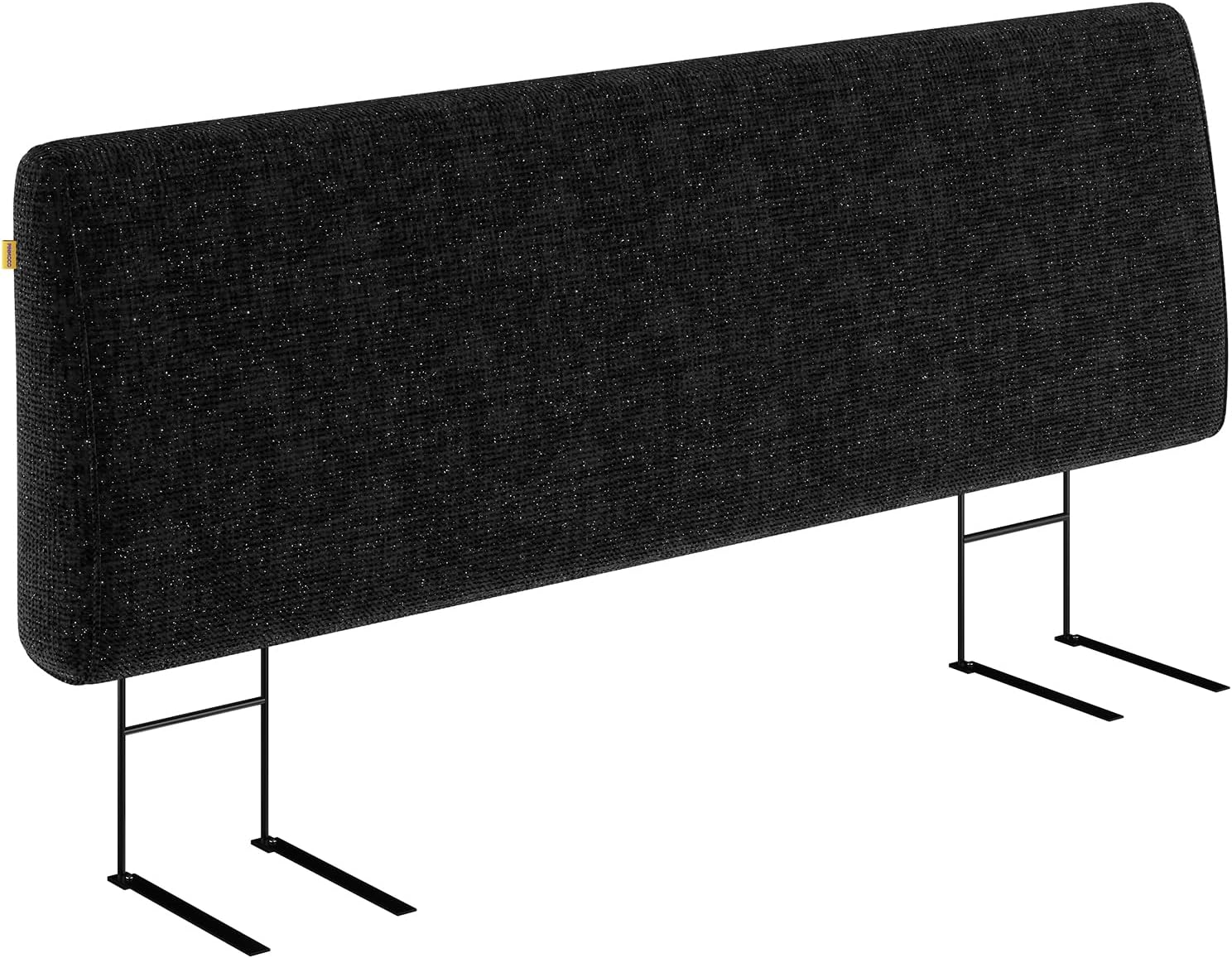 Pinmoco 4.7" Upholstered Headboard for Queen Size Bed, Height Adjustable and Ergonomic Headboard, Easy Assemble, Sturdy and Durable, Starry Night Black