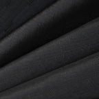Outdoor Tablecloth Wrinkle-Free Stain Resistant Waterproof Polyester Fabric Table Cover with Zipper Umbrella Hole for Picnic/Party/Dinner/Patio Garden(60inch Round,Zippered,Black)