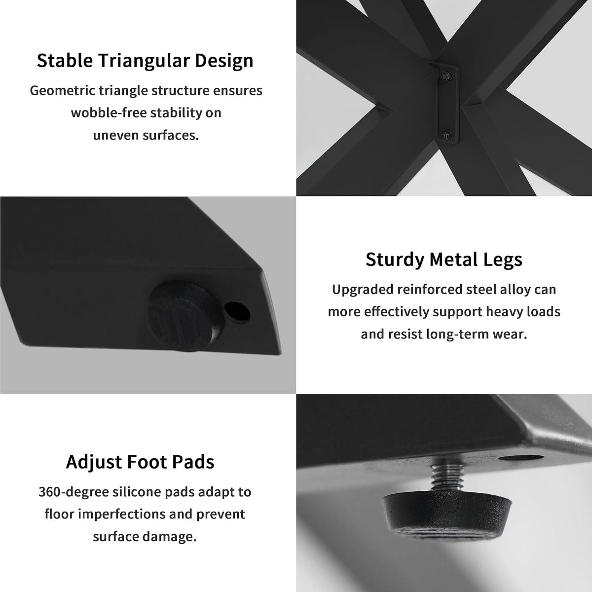 63-79 Inch Extendable Dining Table for 6-10, MDF Rectangular Kitchen Table with Removable Butterfly Leaf and Black Metal Base, Space Saving Design for Small Spaces & Holiday Gatherings, Black Lava