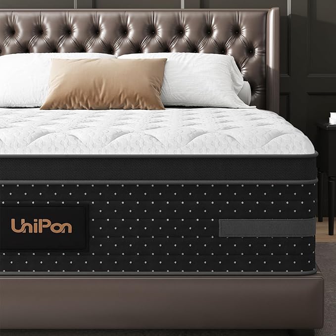 Full Size Mattress 12 Inch, Cooling Gel Hybrid Mattress for Side Sleep and Pain Relief with Extra Lumbar & Shoulder Support, Bed in a Box Fiberglass Free -365 Night Trial CertiPUR-US Certified
