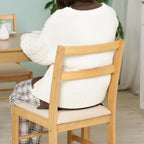 Fuji Boeki 93004 Dining Chair, Natural, Natural Wood, Malt