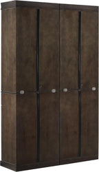 Crosley Furniture Stanton 2-Piece Pantry Storage Cabinet Set with Shelves, Kitchen, Dining, or Laundry Room, Coffee