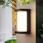Wall Light Modern Outdoor Light Fixture 24W Outdoor Sconce Lights for House Black Aluminum Outdoor Lighting Waterproof for Porch,Patio,Garage 2100Lm