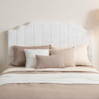Queen Headboard, Beige Upholstered Headboard for Bed, No Assembly