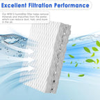 3Pack WF813 Humidifier Filter Replacement for Equate EQ-2119-UL EQWF813, for Relion WF813 RCM-832 RCM-832N, for ProCare PCWF813 PCCM-832N PCCM-840, Include 3Pack Humidifier Cleaning Fish