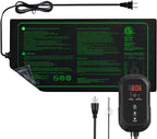 20"x 10" Seedling Heat Mat with Digital Thermostat Combo Set,ETL Certified and Durable Waterproof Warm Hydroponic Heat Mat for Germination,Indoor Gardening,Brewing and Greenhouses