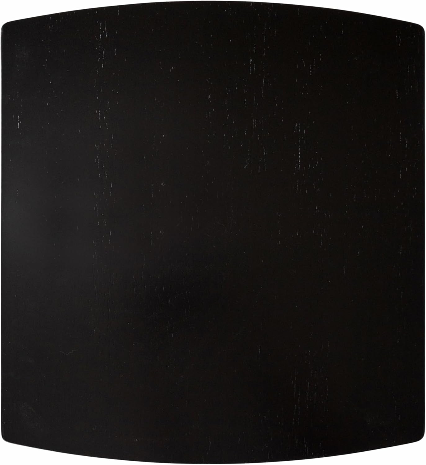 Kate and Laurel Louena Mid-Century Rectangle Wood Side Table, 22 x 20 x 24, Black, Modern Decorative Two-Tier End Table for Use as a Bedroom Nightstand or Apartment Living Room Accent