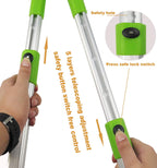 Bypass Lopper with Extendable, Anvil Lopper Heavy Duty, Tree Trimmer Telescopic 26-41 Inch, Garden Pruner 5 Sections Handle Adjustment, Branch Cutter with 2 Inch Cut Capacity