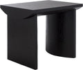 SAFAVIEH Home Collection - Bara Modern End Table, Black Rectangular Accent Side Table (ACC2316B)