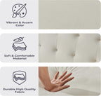 Furnify 71" Velvet Futon Sofa Bed, Versatile Loveseat Couch, Sleeper Sofa with Adjustable Backrest, Mid Century Modern Futon Couch for Small Space, Living Room, Office & Apartment, Velvet Fabric Beige
