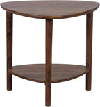 Porter Designs Noma Solid Acacia Wood End Table - Brown