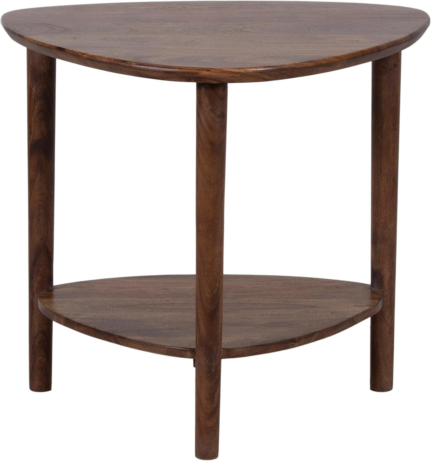 Porter Designs Noma Solid Acacia Wood End Table - Brown