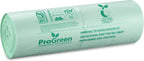 ProGreen Compostable Trash Bags 2.6 Gallon, 100 Count, Extra Thick 0.71 Mil, Small Compost Kitchen Bin Bags, Food Scraps Yard Waste Bags, Compost ASTM D6400 BPI and TÜV AUSTRIA Certified.