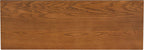 Willow White Backless Dining Bench with Honey Brown Wood Top by Powell