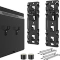 FORGING MOUNT No Stud TV Wall Mount for 26-100" TVs, Holds 176LBS | Low Profile 1.17", No Drilling Drywall TV Mount, 3x Wider Plate, Easy Install