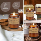 Candles for Home Scented Candles Set, 4 Pack Candles Gifts Set for Women/Men, Soy Candle, Lavender Candle, 220H Long Lasting Soy Wax Candle Set for Mother's Day, Birthday, Anniversary, Men