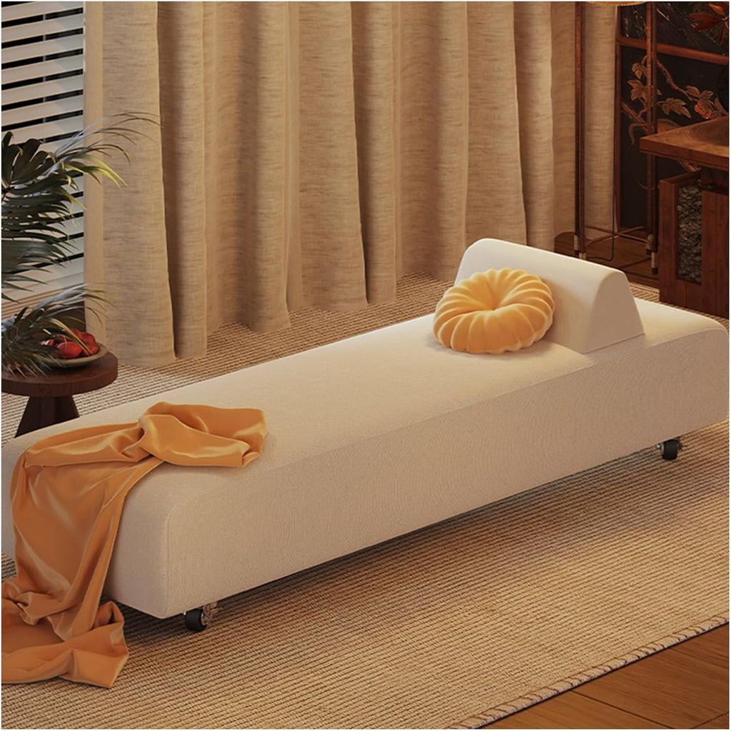 Modern Bedroom Bench, Entryway for Living Room End of Bed Accent Ottoman Entryway(120 * 40 * 55cm)