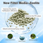 driamor 16 Pack Medium Filter Cartridges Replacement Compatible with Whisper 10i/IQ10/PF10 Aquarium Filter 5-10 Gallons