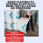 Daylighting Roof Panels Outdoor Sunshade Canopy Panels Greenhouse Panels Not Easy to Deform Easy to Assemble for Outdoor Shed Panels.(Brown,5.1x29.5ft)