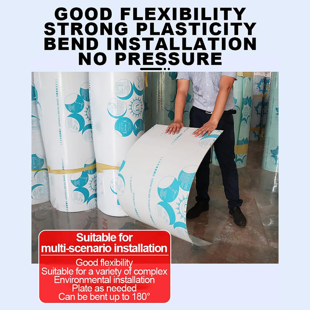 Daylighting Roof Panels Outdoor Sunshade Canopy Panels Greenhouse Panels Not Easy to Deform Easy to Assemble for Outdoor Shed Panels.(Blue,4x29.5ft)