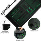 Seedling Heat Mat Durable Waterproof Plant Heating Pad 10"x 20.75" for Germination, Indoor Gardening, Greenhouse