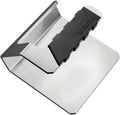 Breeo Griddle Press, 2.6 lbs - Heavy-Duty, Stainless Steel, USA Made - Smash Burgers, Patty, Steak, Sandwiches - Flat Top Grilling, Grill & Hamburger Press - Smash, Sear, Sizzle - Griddle Accessories