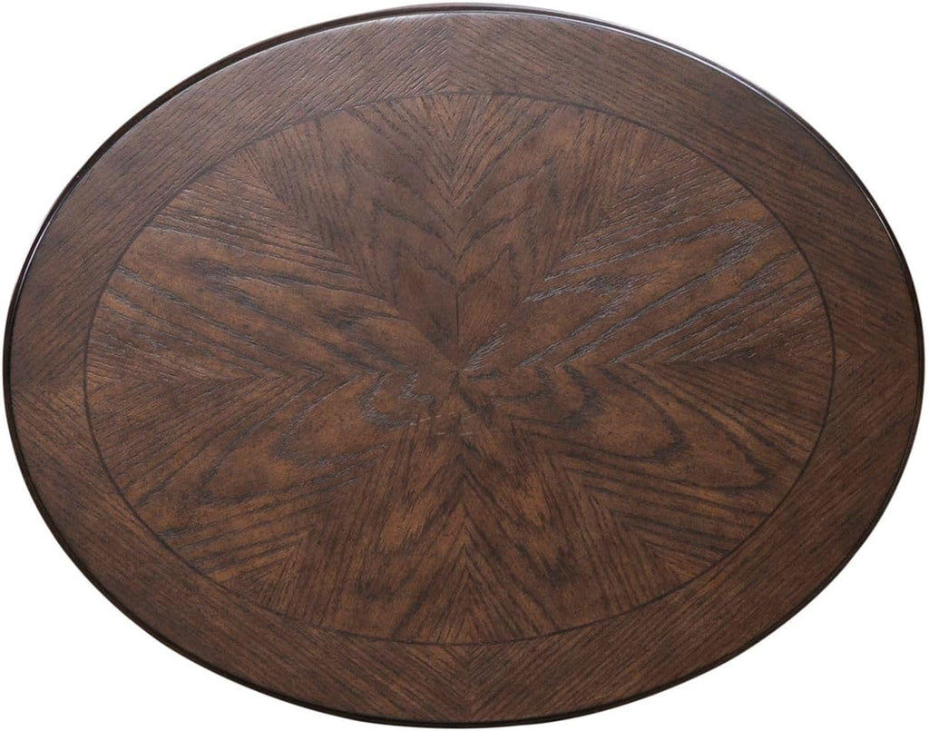 Liberty Furniture Allington Oval End Table for Living Room - Satin Sienna