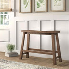 Boraam Sonoma Counter Height Backless Bench - Barnwood Wire-Brush Finish
